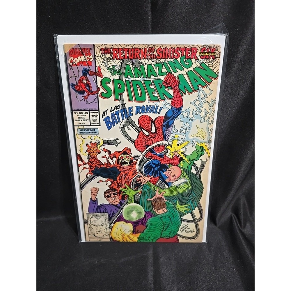 Amazing Spider-Man #338 Return of the Sinister Six 1990 Marvel Comics Copper Age